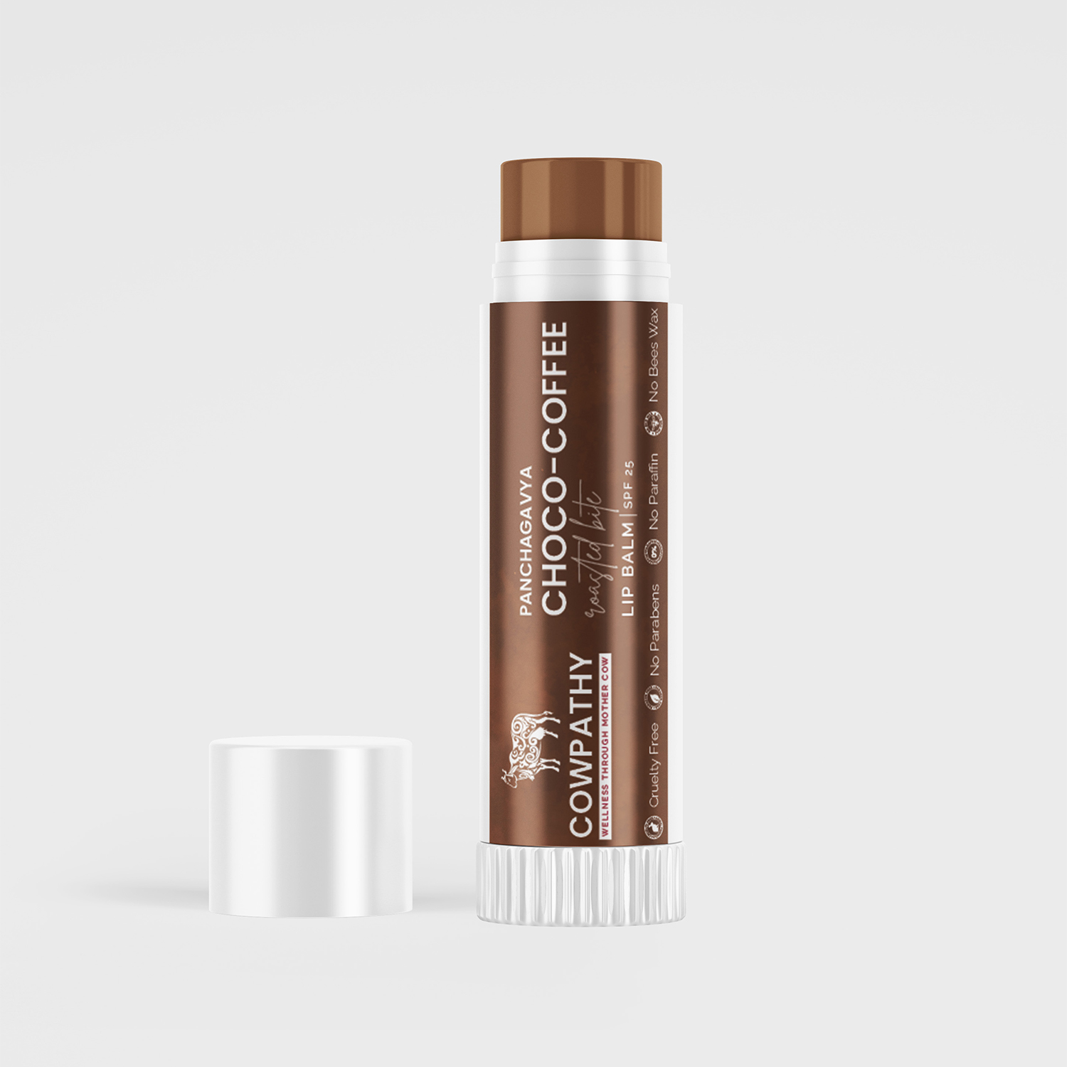 Cowpathy Panchgavya Lip Balm Choco-Coffee