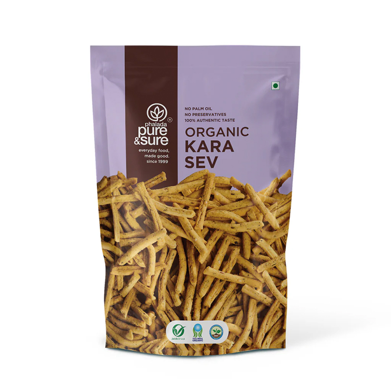 Pure  Sure Organic Kara Sev - 100 Gm