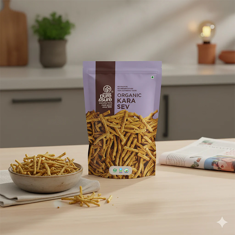 Pure Sure Organic Kara Sev - 100 Gm