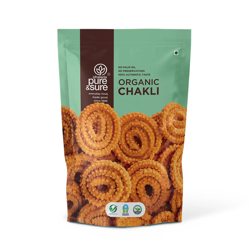 Pure  Sure Organic Chakli - 120 Gm