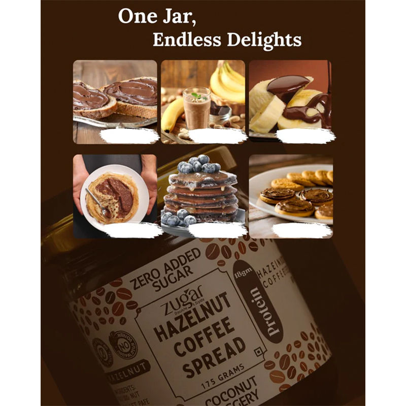Hazelnut And Coffee Spread - 175 Gm