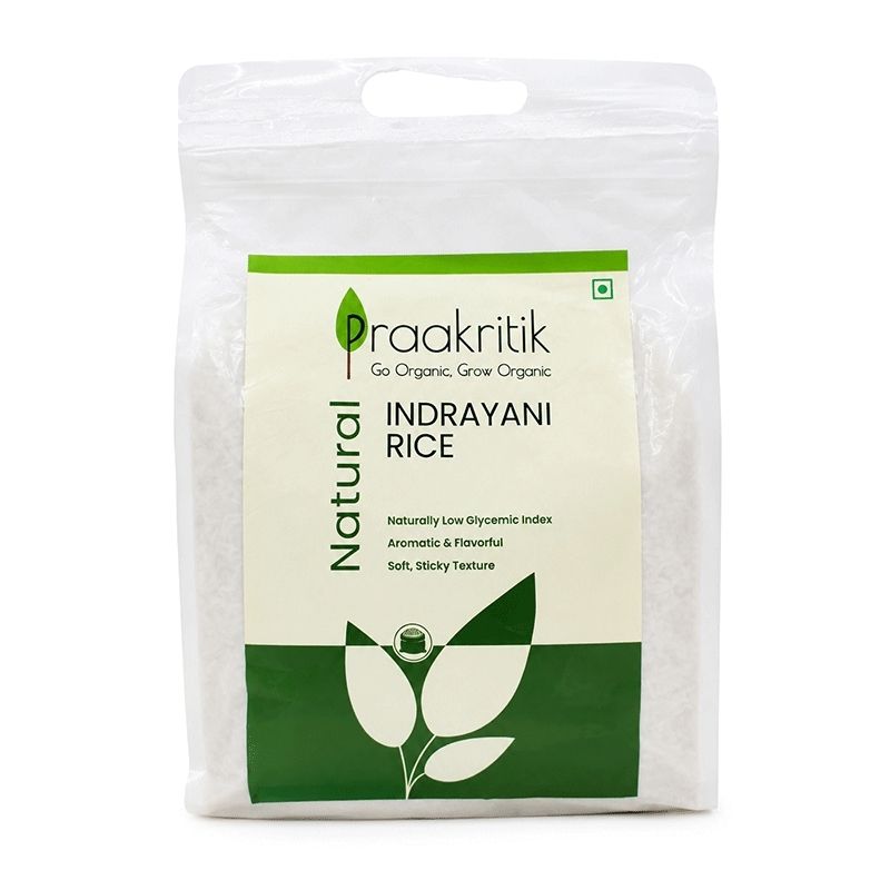 Praakritik Natural Indrayani Rice - 5 Kg