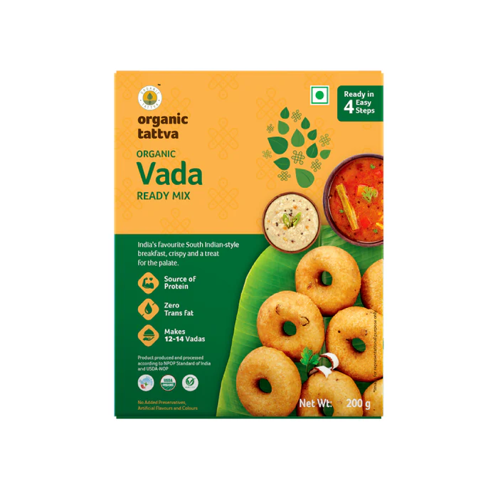 Organic Vada Ready Mix - 200 Gm