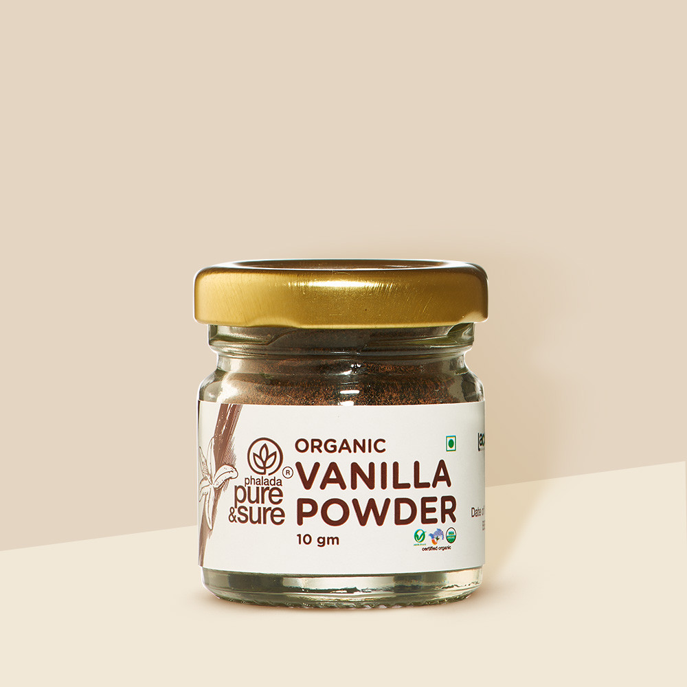Pure  Sure Organic Vanilla Powder - 10 Gm