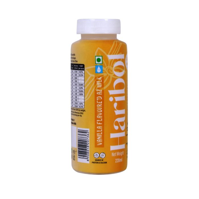 Hari Bol A2 Flavoured Milk Vanilla - 220 Ml