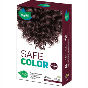 Image of Vegetal Safe Natural Hair Color 100g Burgundy (No PPD, No Ammonia, No Peroxide)