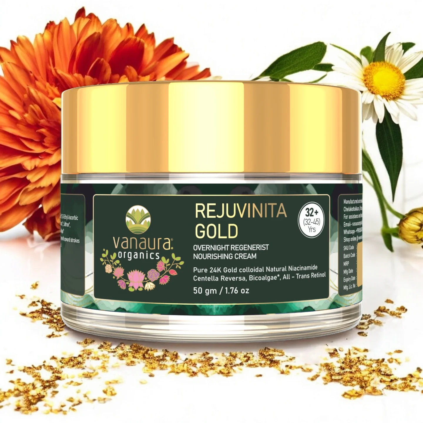 Rejuvinita gold 32 plus - 50 gm