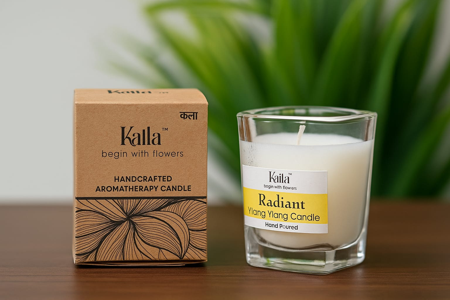KALLA YLANG YLANG SMALL CANDLE 30 ML - 1U