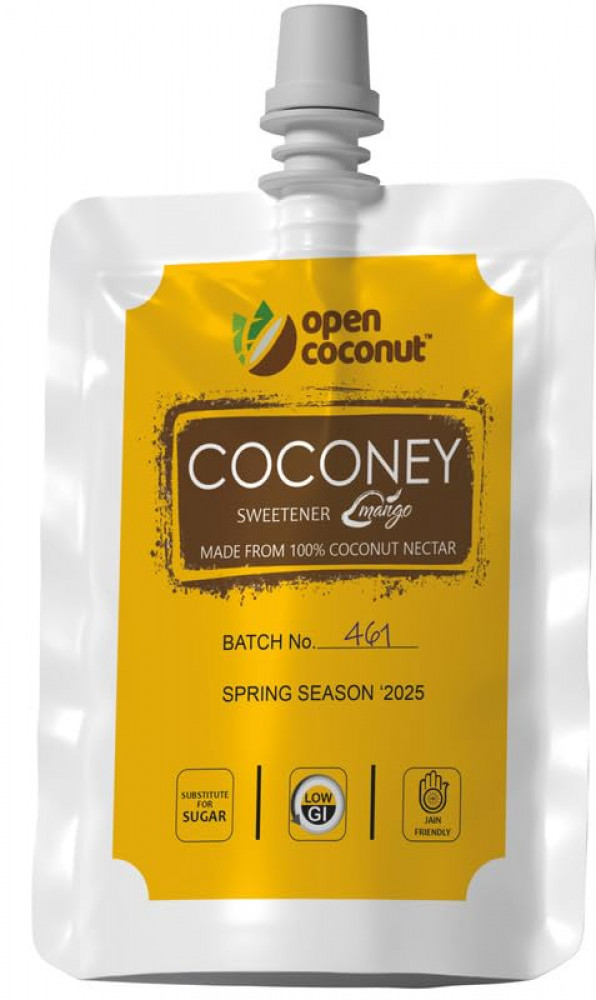 Image of Coconut Sweetener Nectar Honey (Mango) - 250 Gm
