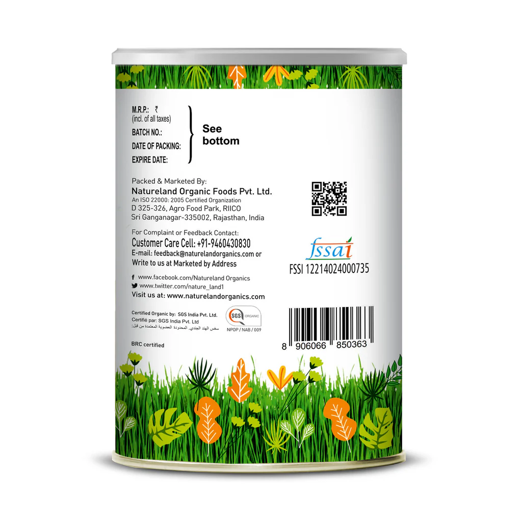 Natureland Wheat Grass Powder - 100 Gm
