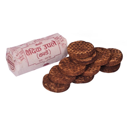 Cow Dung Cake 10 Pcs F303 - 1 Box