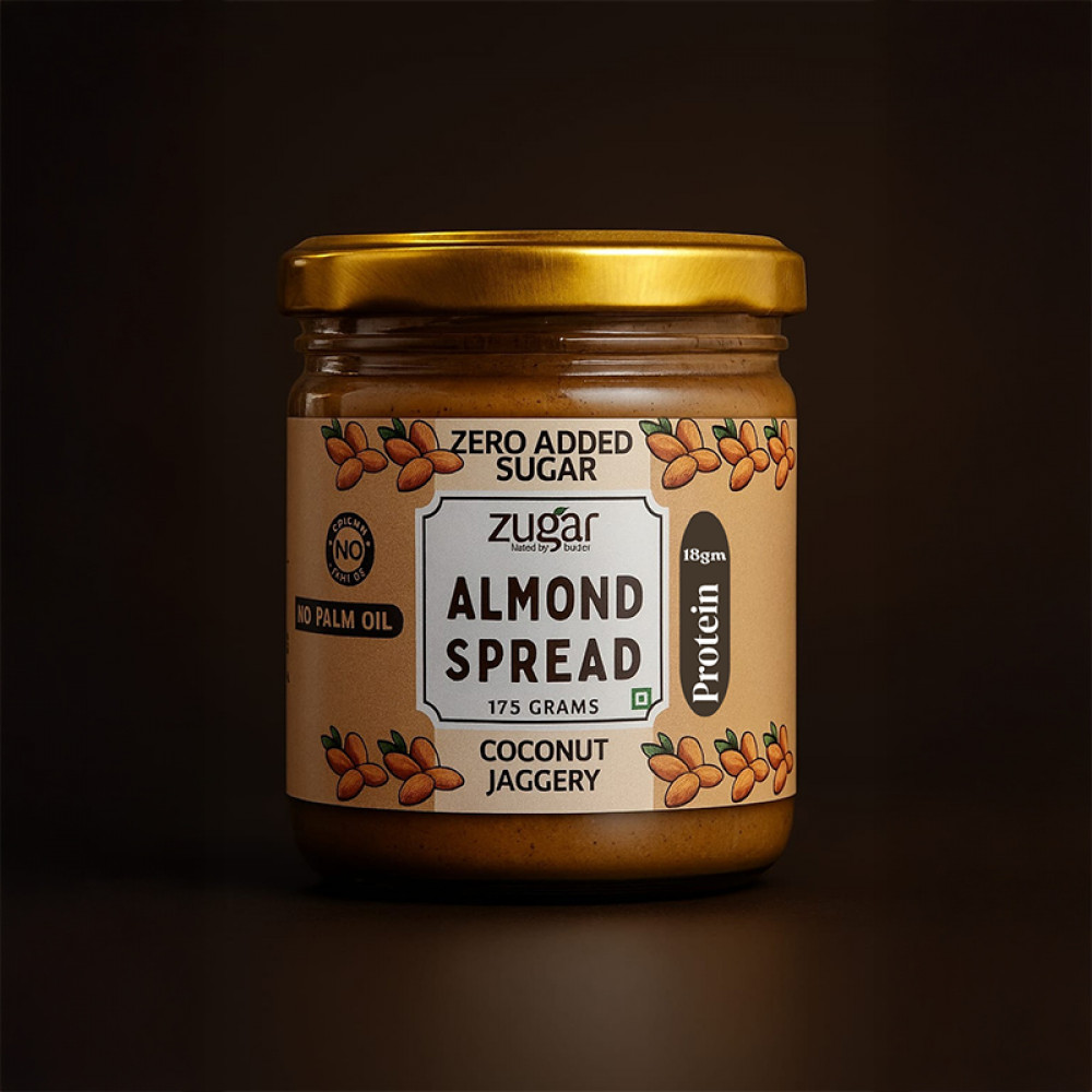 Pure Almond Spread - 80 Gm