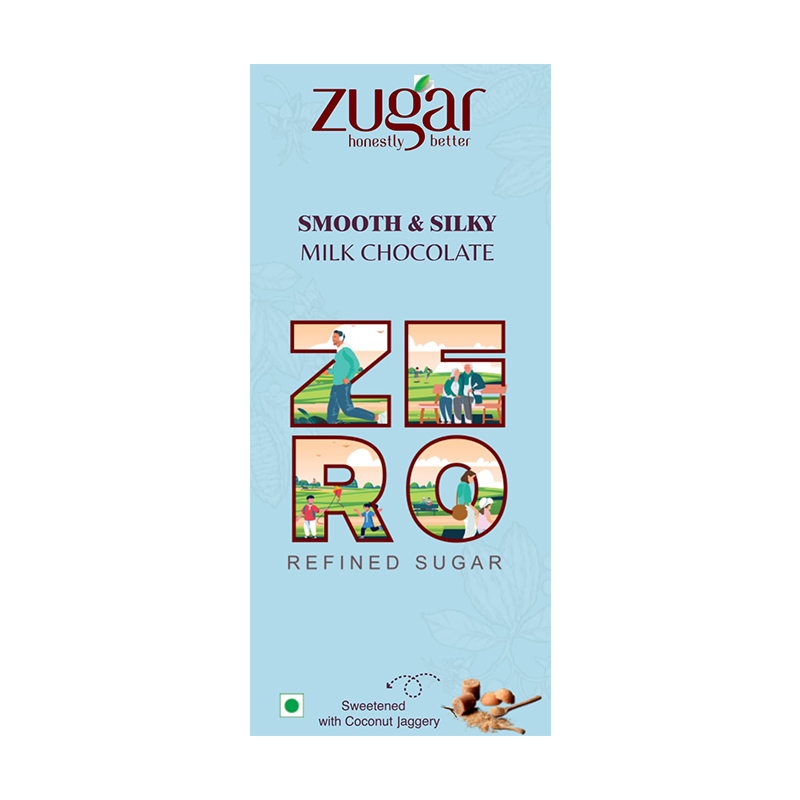 Milk Chocolate With Coconut Jaggery - 45 Gm