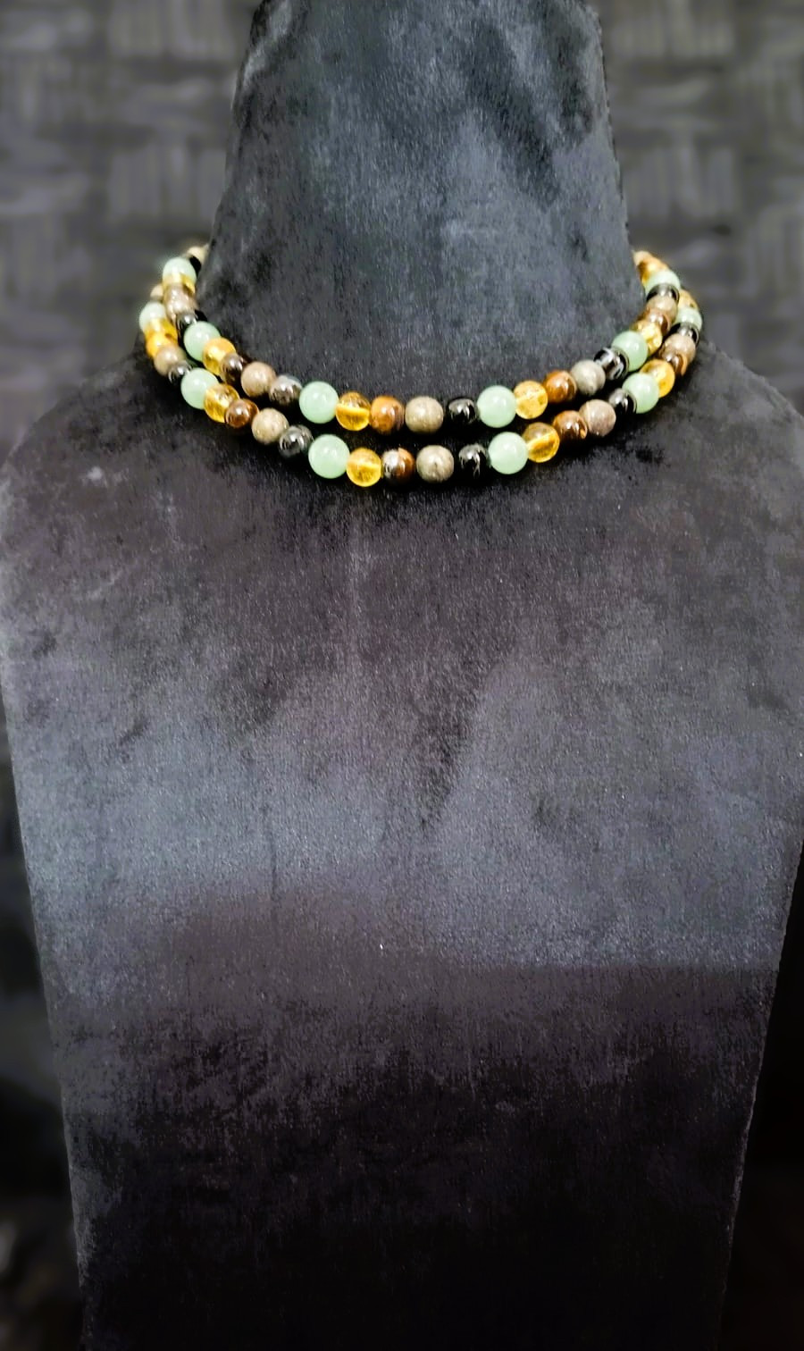 Money Magnet  Good Fortune Stone Mala