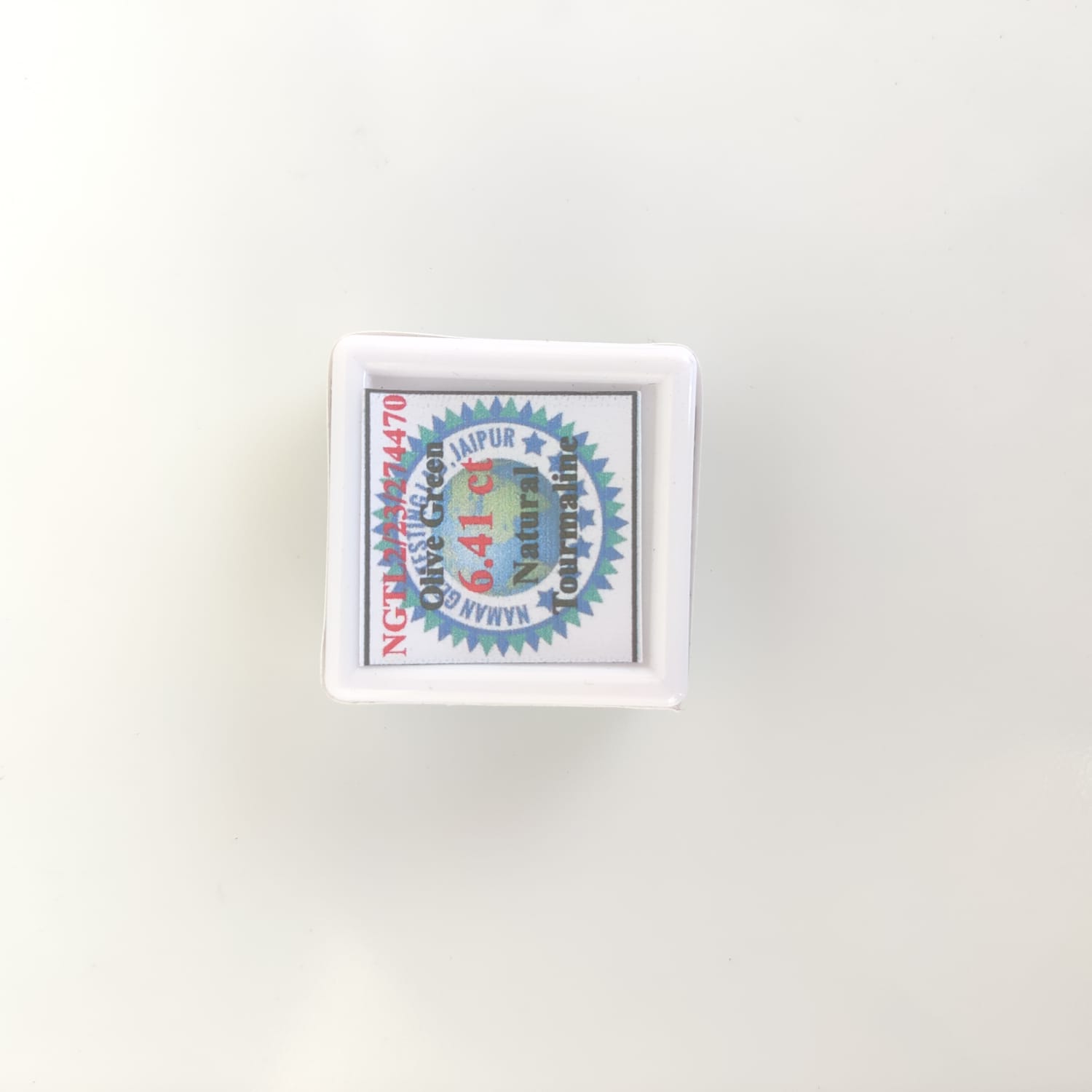 Black Tourmaline Stone - 641 Carat