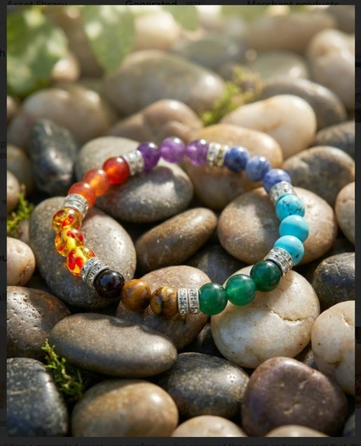 7 Chakra Stone Bracelet