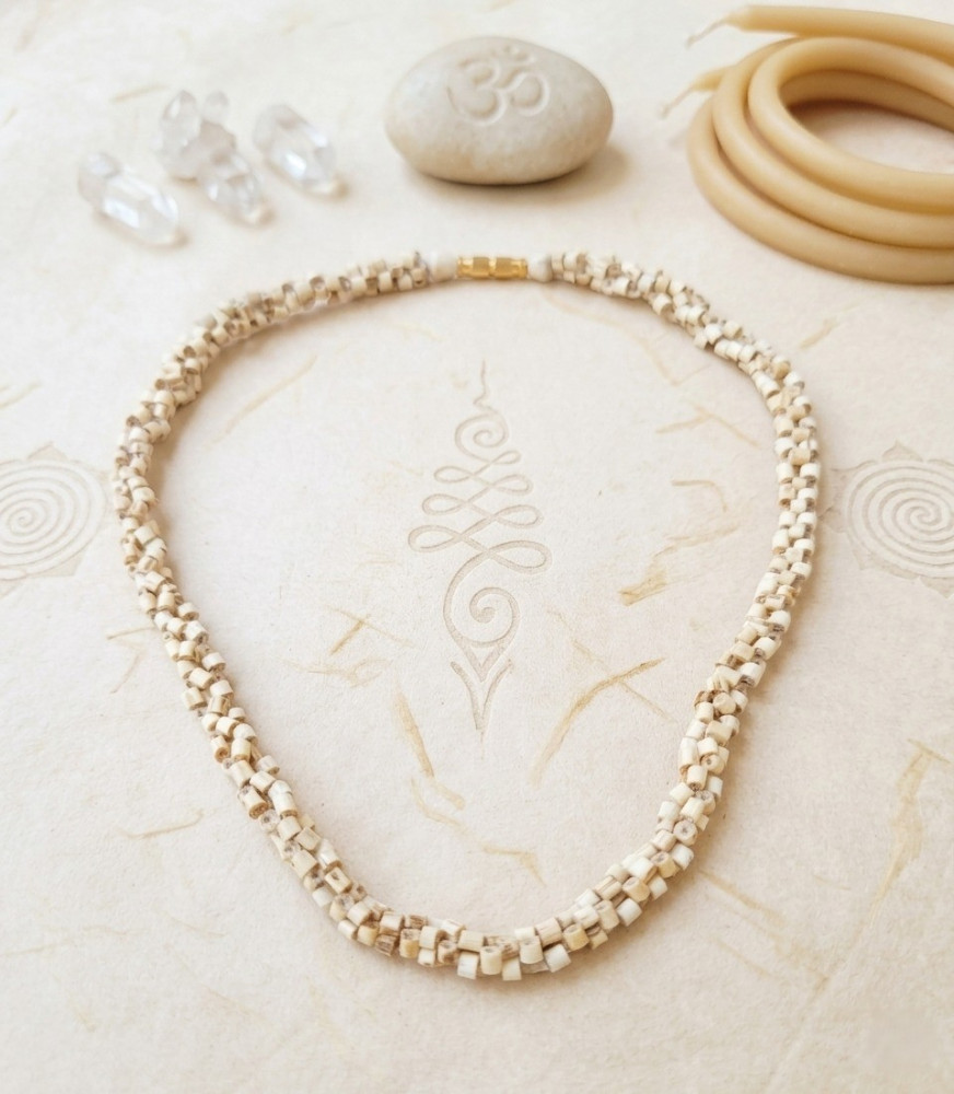 Image of Tulsi Kanthi Designer Mala (Single Round)