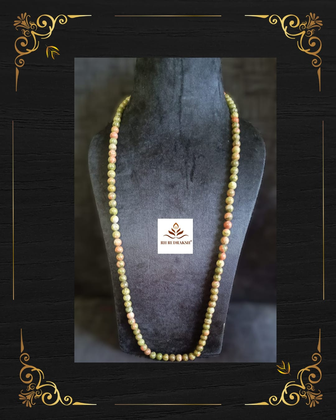 Unakite Stone Mala