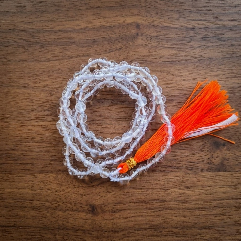 Sphatik Mala  4MM  - 1081 Beads