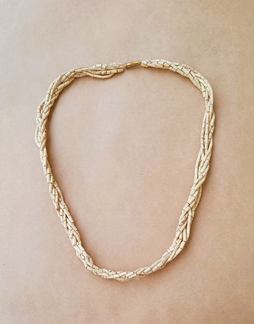 Tulsi Kanthi  Mala Broad Design - Single Round