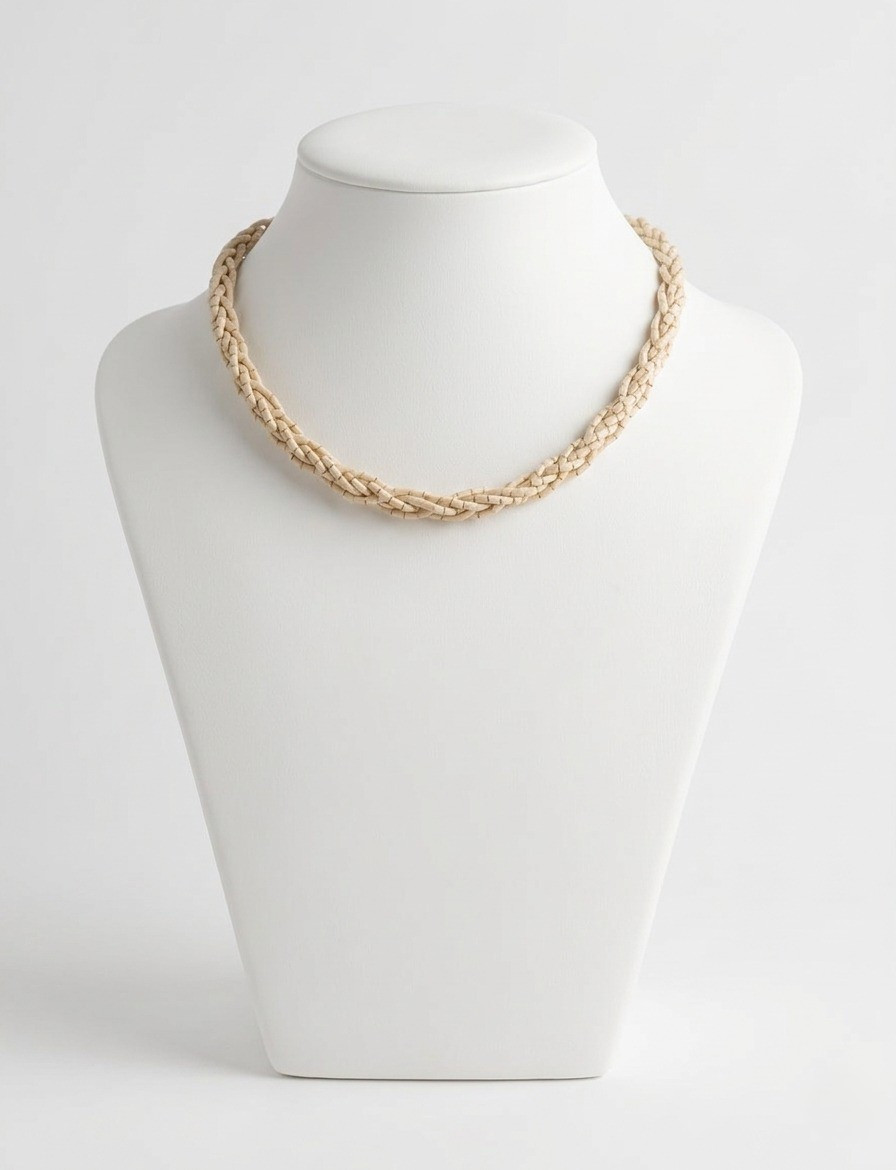 Tulsi Kanthi  Mala Broad Design - Single Round