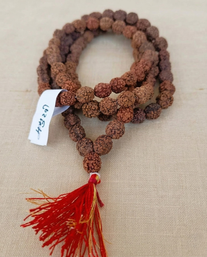 Image of 4 Mukhi Rudraksh Mala 9MM