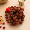 6 Mukhi Nepali Rudraksh Mala (Size-15 - 16MM Approx)  (108+1) Beads