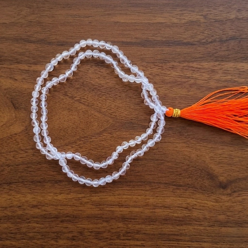 Sphatik Mala  4MM  - 1081 Beads