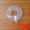 Sphatik Mala (Round Beads- Diamond Cut - 10MM Approx. 54+1 Beads)