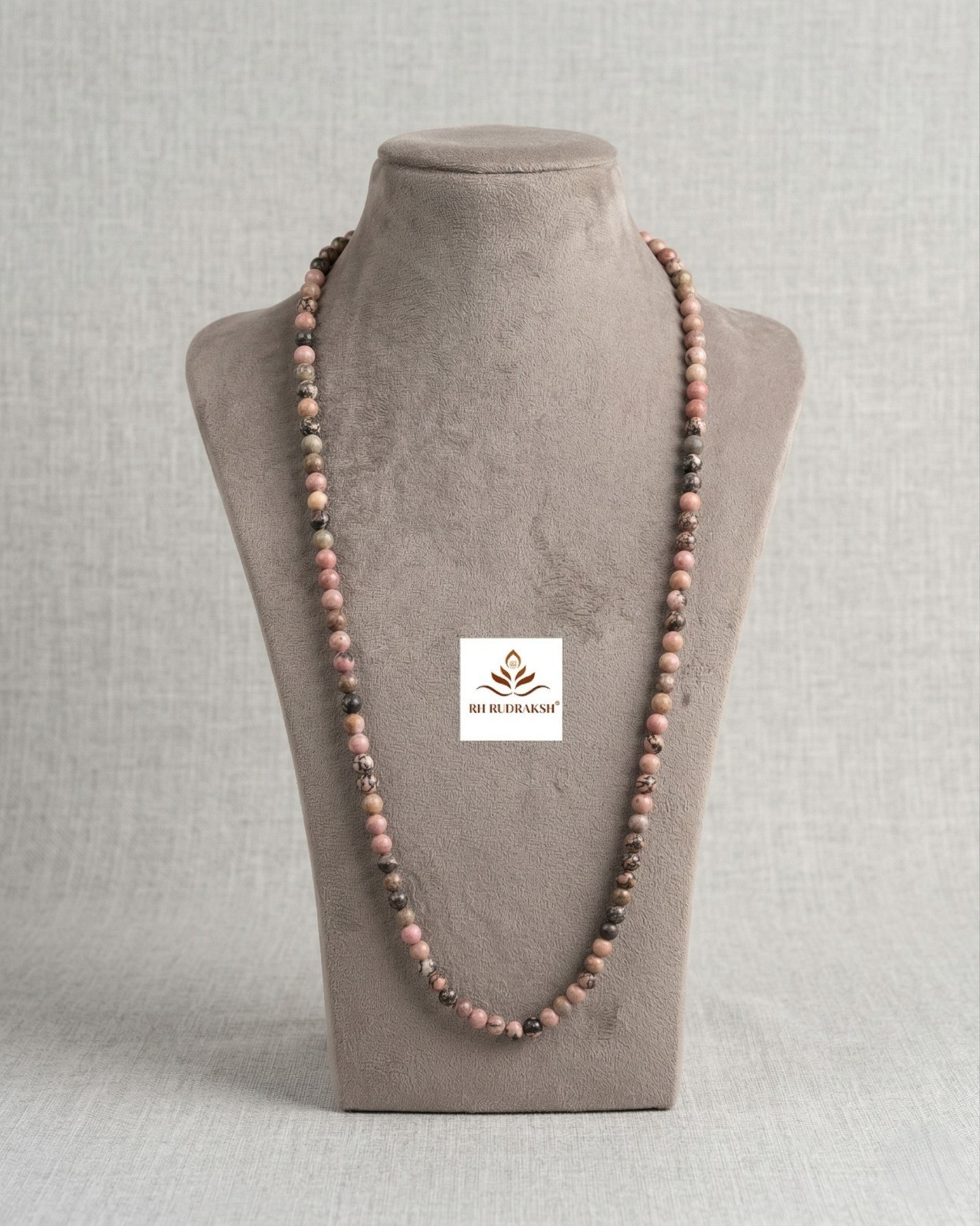 Rhodonite Stone Mala