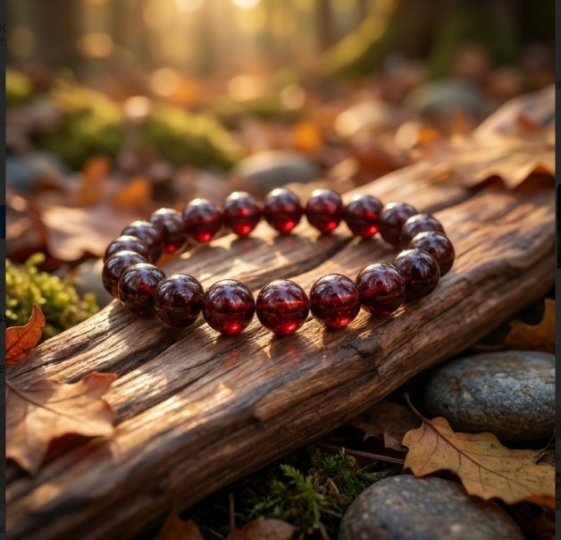 Garnet Stone Bracelet