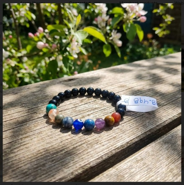 9 Chakra Stone Bracelet