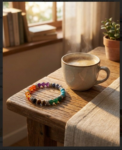 7 Chakra Stone Bracelet