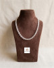 Sphatik Mala(Oval Shape Beads) 8MM - 8.5 MM Super Fine Quality