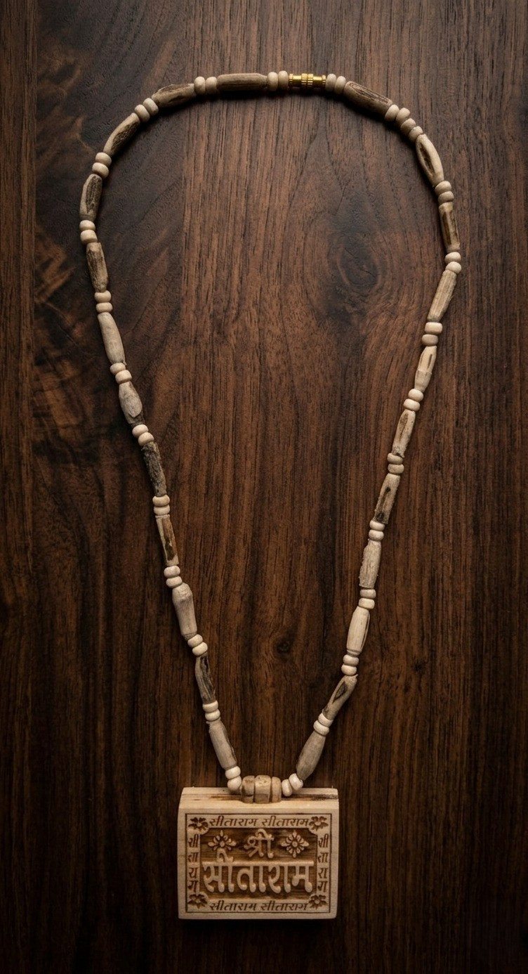 Tulsi Mala with Shree SitaRam Pendant