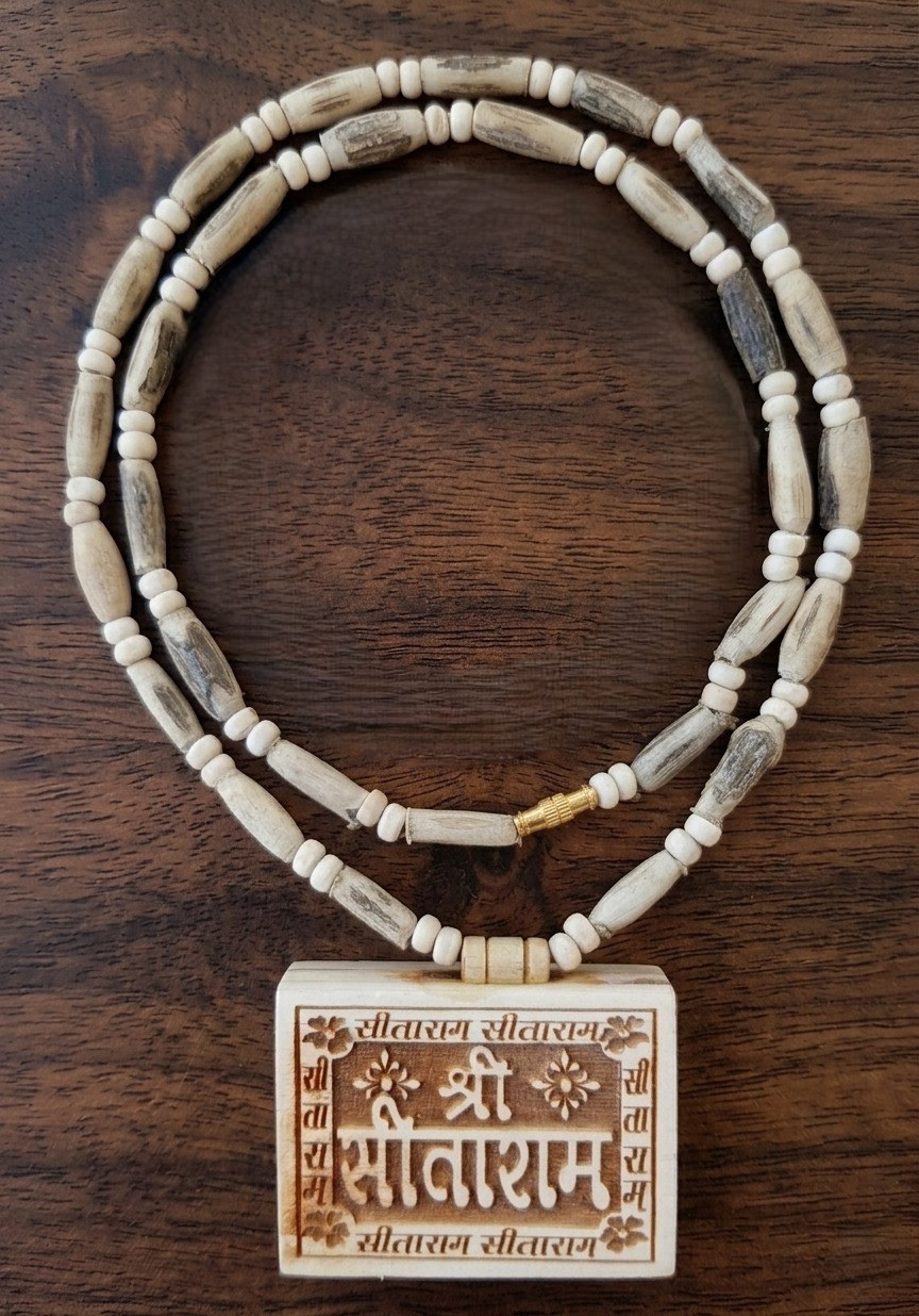 Tulsi Mala with Shree SitaRam Pendant