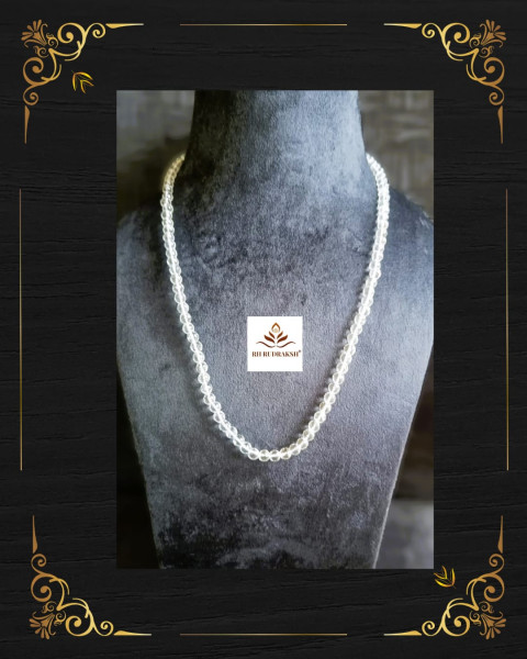 Image of Sphatik Mala (Diamond Cut Beads) 6 MM - 108 +1Beads Super Fine Quality