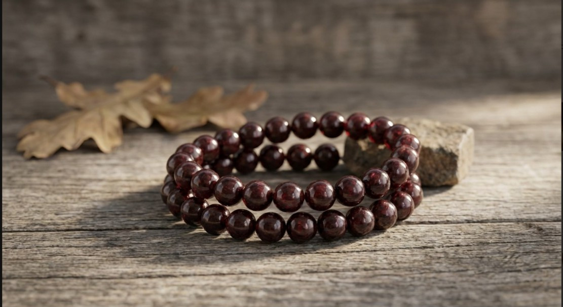 Garnet Stone Bracelet