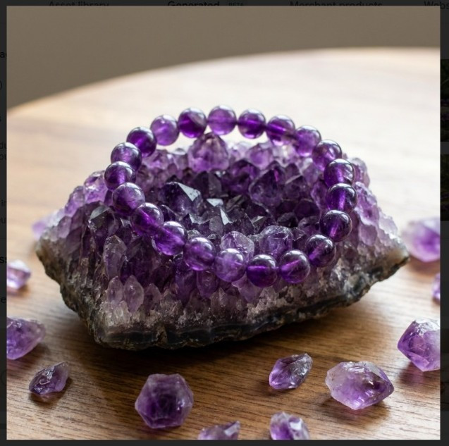 Amethyst Stone Bracelet