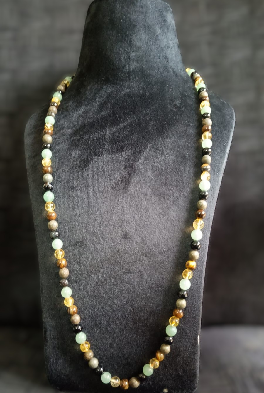 Money Magnet  Good Fortune Stone Mala