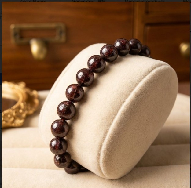 Garnet Stone Bracelet