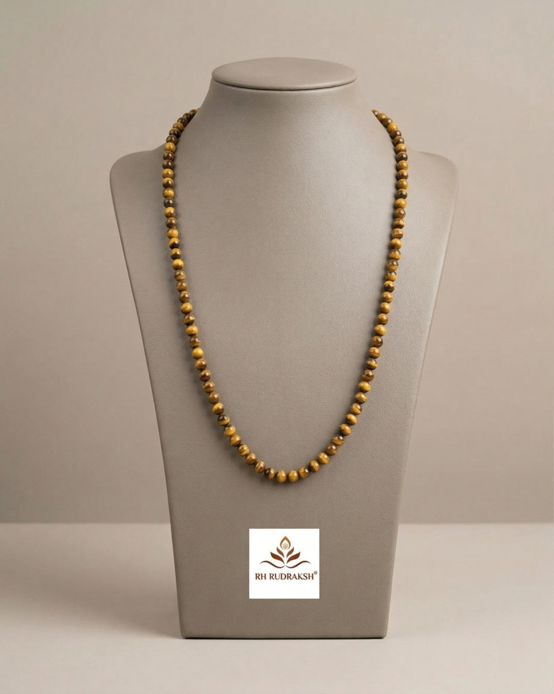 Image of Tiger Eye Stone Mala (6MM)