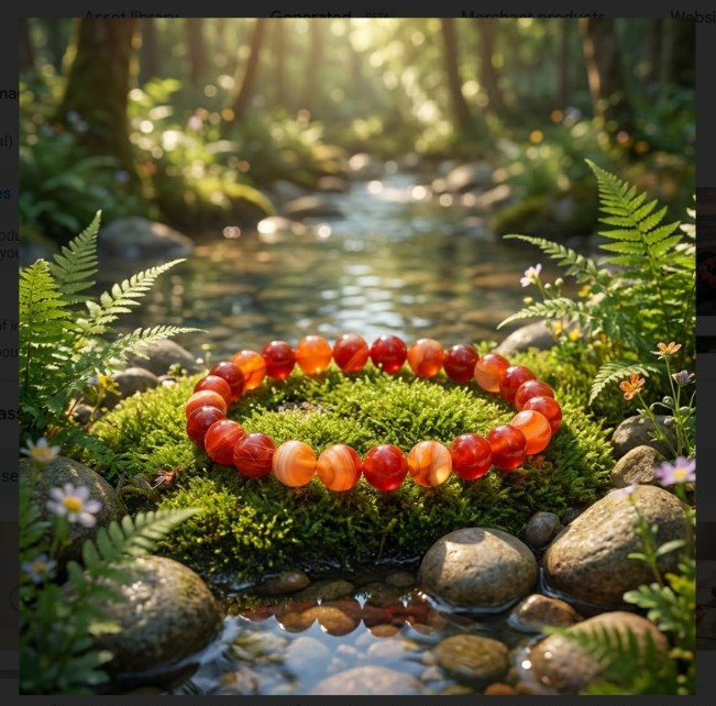 Red Carnelian Stone Bracelet