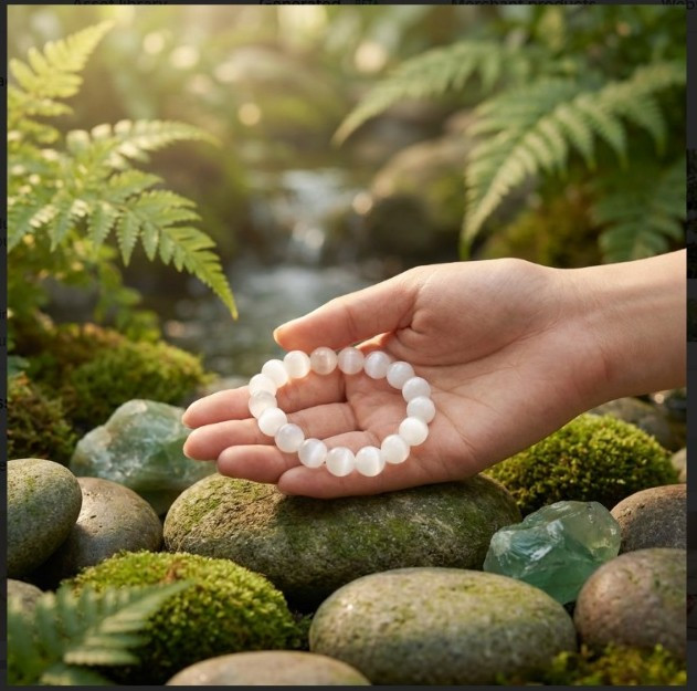 Selenite Stone Bracelet