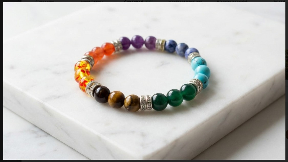 7 Chakra Stone Bracelet