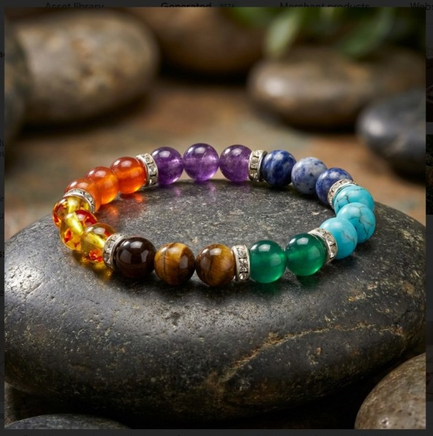7 Chakra Stone Bracelet