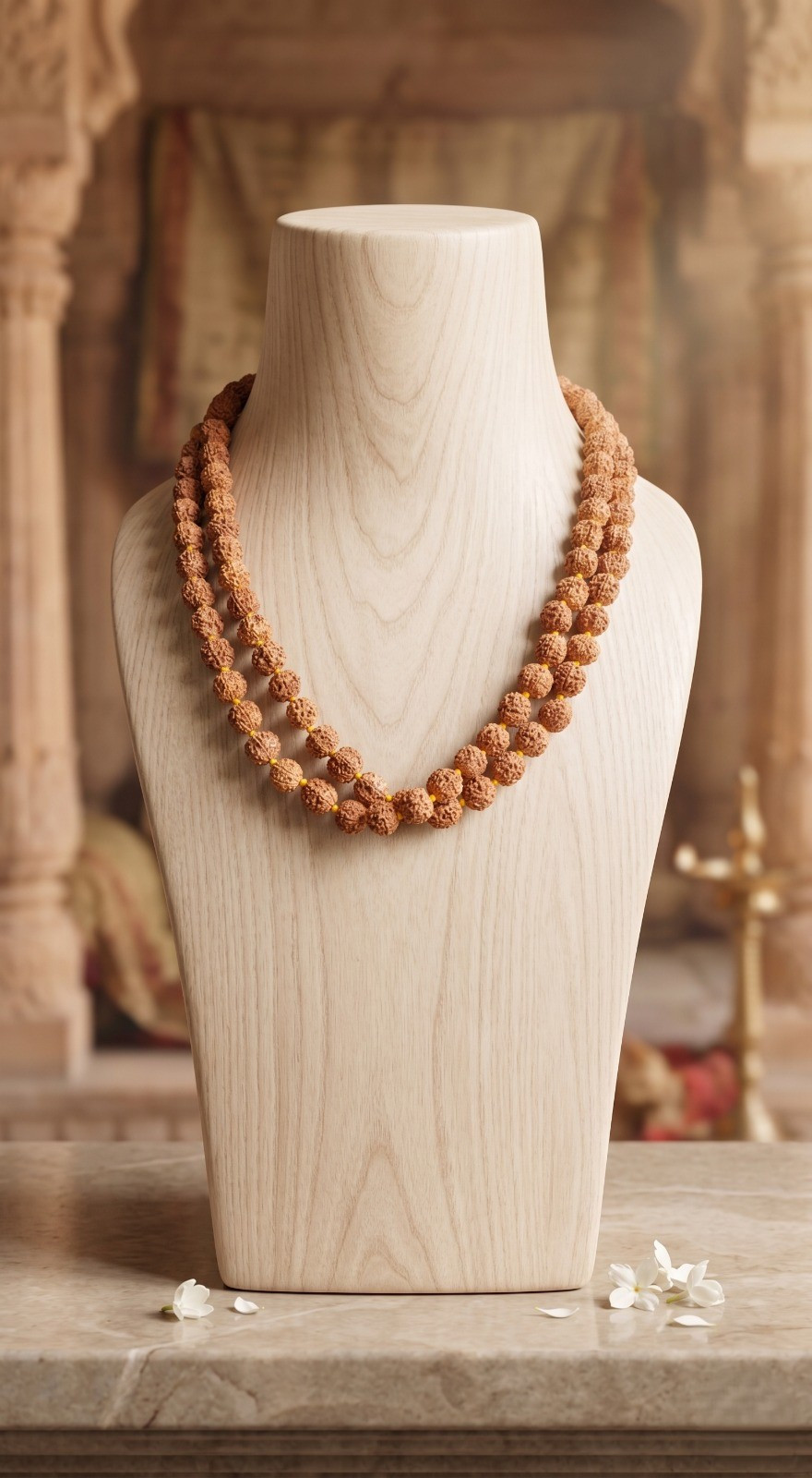6  Mukhi Rudraksh Mala 10MM