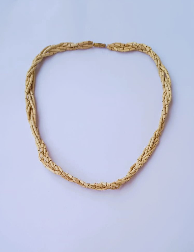 Tulsi Kanthi  Mala Broad Design - Single Round