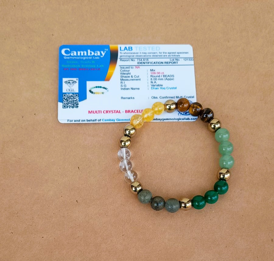 DHAN YOG STONE BRACELET POWERFUL COMBO