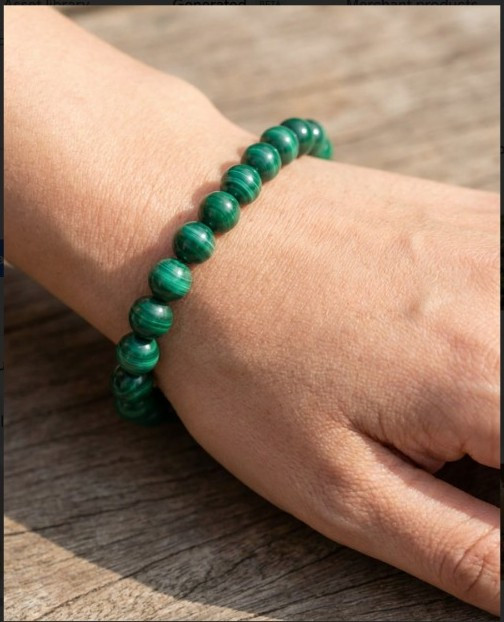 Malachite Stone Bracelet